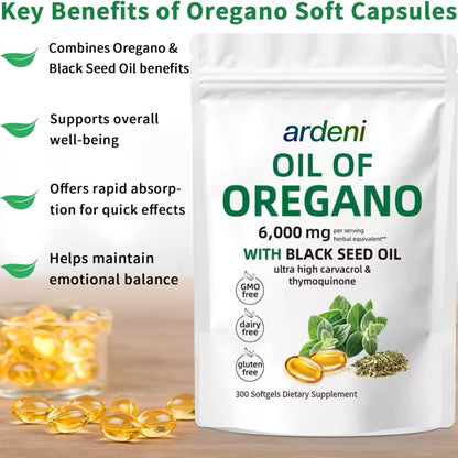 Ardeni Oregano Soft Gels