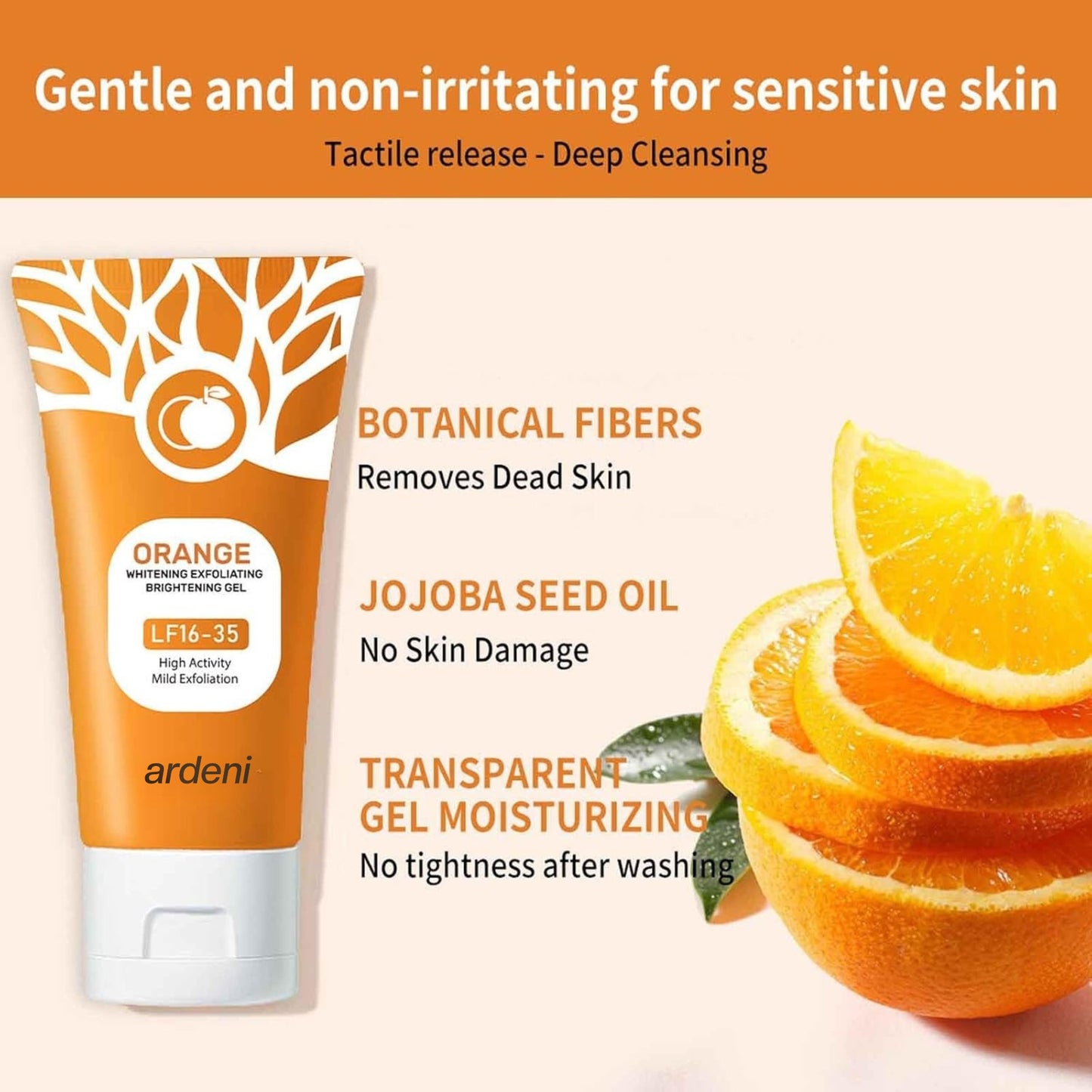 Ardeni Orange Enzyme Exfoliating Gel